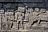 Candi Panataran - Main Temple. Krishnayana reliefs. 